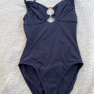 MICHAEL Michael Kors Navy One Piece Swimsuit